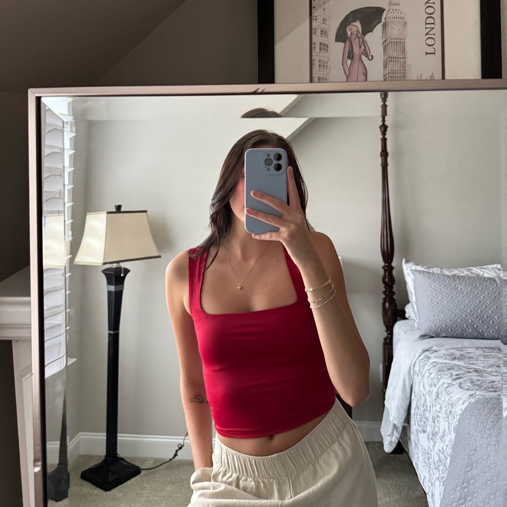 Red princess polly tank
